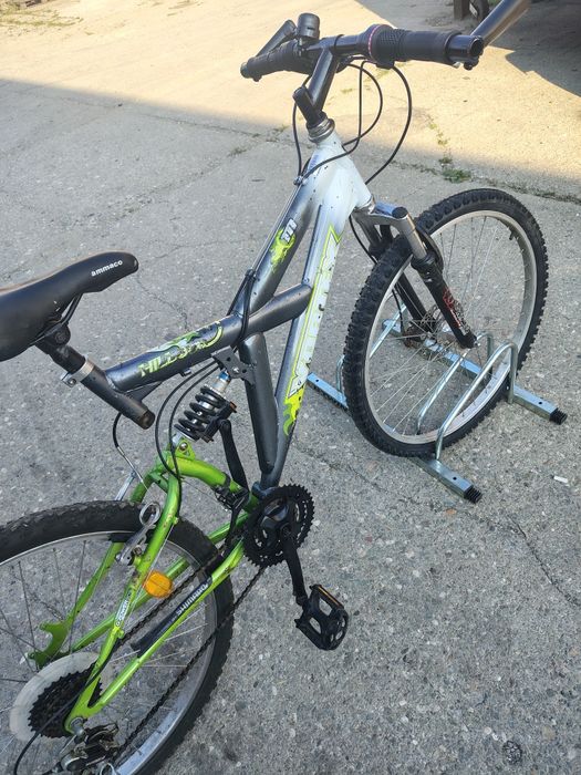 Bicicleta Vortex full suspension. Roti 26.