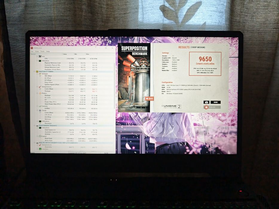 Asus tuf fx 506 i7 RTX f15