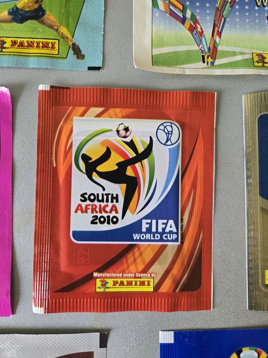 Panini sticker retro pack.