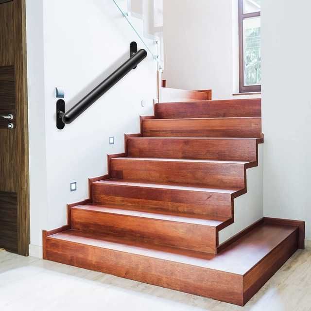 Balustrada metal 41 cm neagra