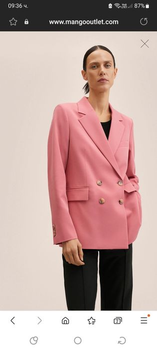 MANGO ново сако Л размер