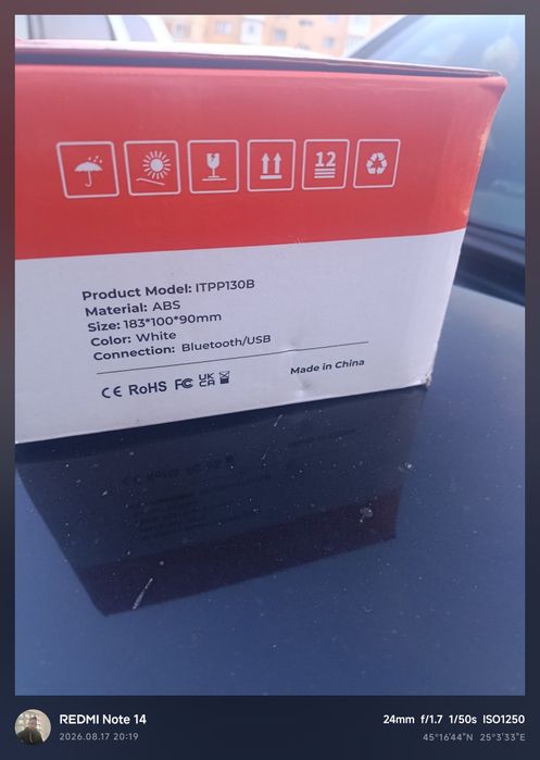 Vând imprimantă termică de etichete MUNBYN – Bluetooth