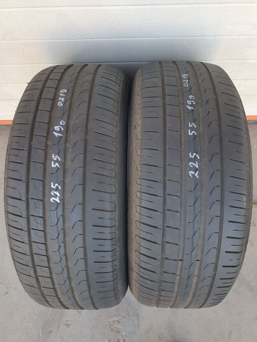 Летни гуми 2 броя PIRELLI Cinturato P7 225 55 R17 дот 0219