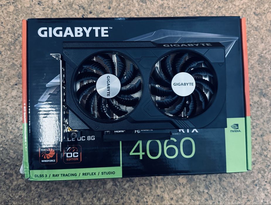 Продам RTX 4060 GIGABYTE 8 GB