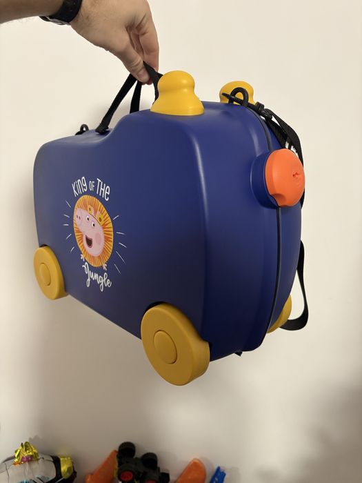 Troller Peppa Pig pentru copii cu roti