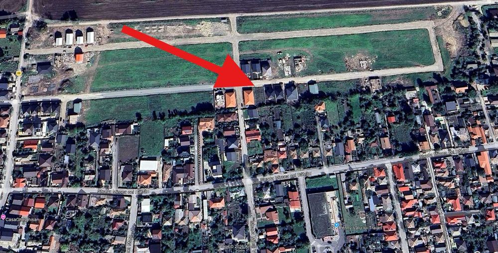 Teren intravilan pe partea dreapta Valu lui Traian, zona foarte buna, cartier nou