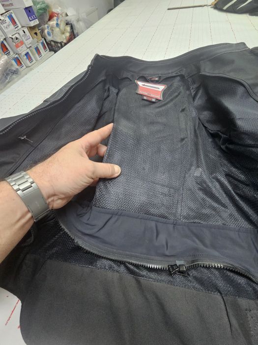 Geacă moto din piele Adrenaline XXL nouă