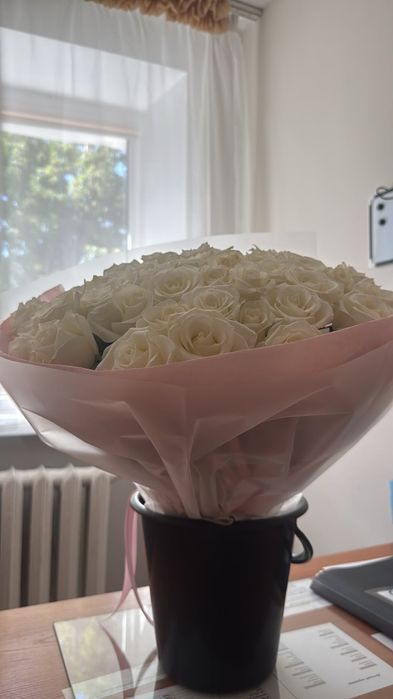 Свежие цветы 51 роза