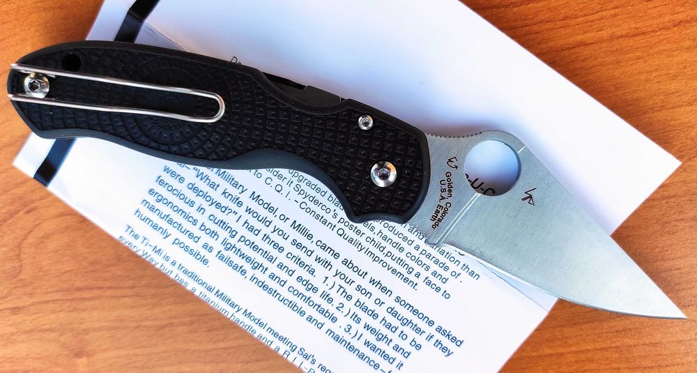 Сгъваем нож Spyderco Para 3 Lightweight