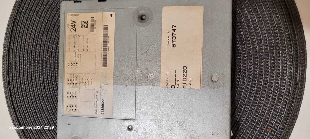 tahograf camion volvo