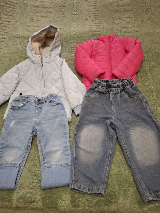Продаются 2 курточки и джинсики