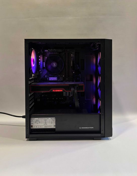 Геймърски компютър AMD Ryzen 5 5500, RX 6700 XT 12GB, 16GB ram
