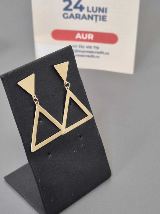 (AG46) Cercei aur 14K B.4289