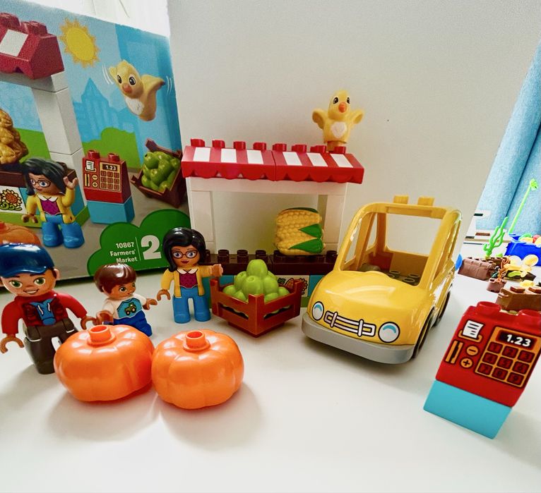 Lego Duplo Copii 2-5 ani Piata Fermierilor jucarii Lego Duplo