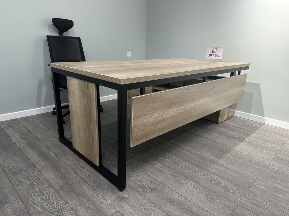 Стол руководителя, стол директорский, стол лофт