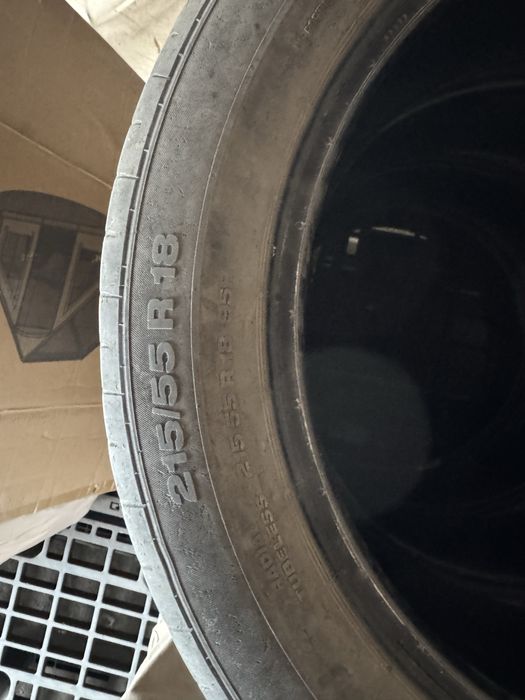 Комплект шин 215/55 R18 б/у