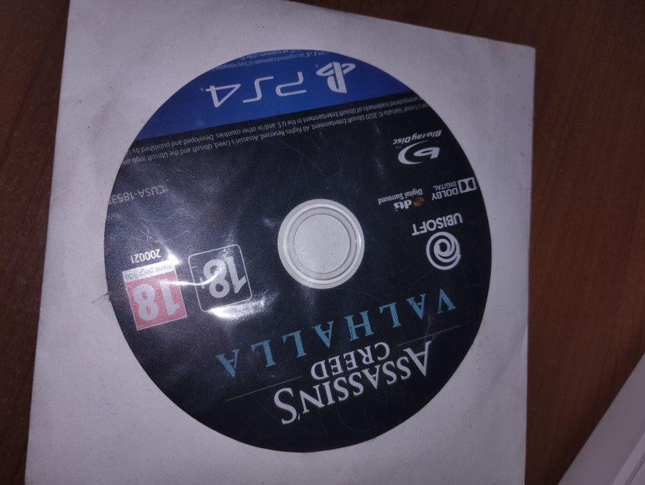 Assassin's Creed Valhalla PS4 fără carcasa preț nenegociabil