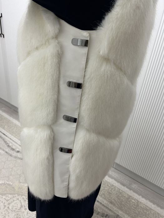 Безрукавка шуба мутон