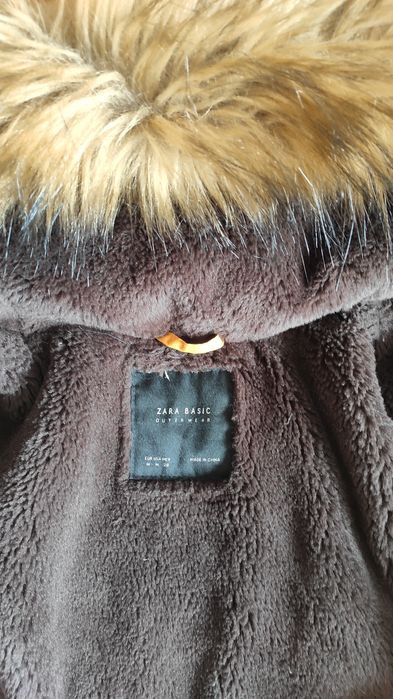 Пухено яке Zara S