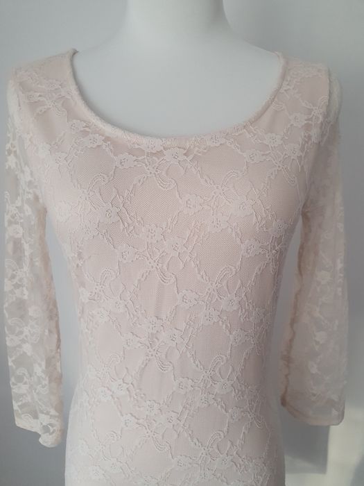 Rochie crem H&M 36