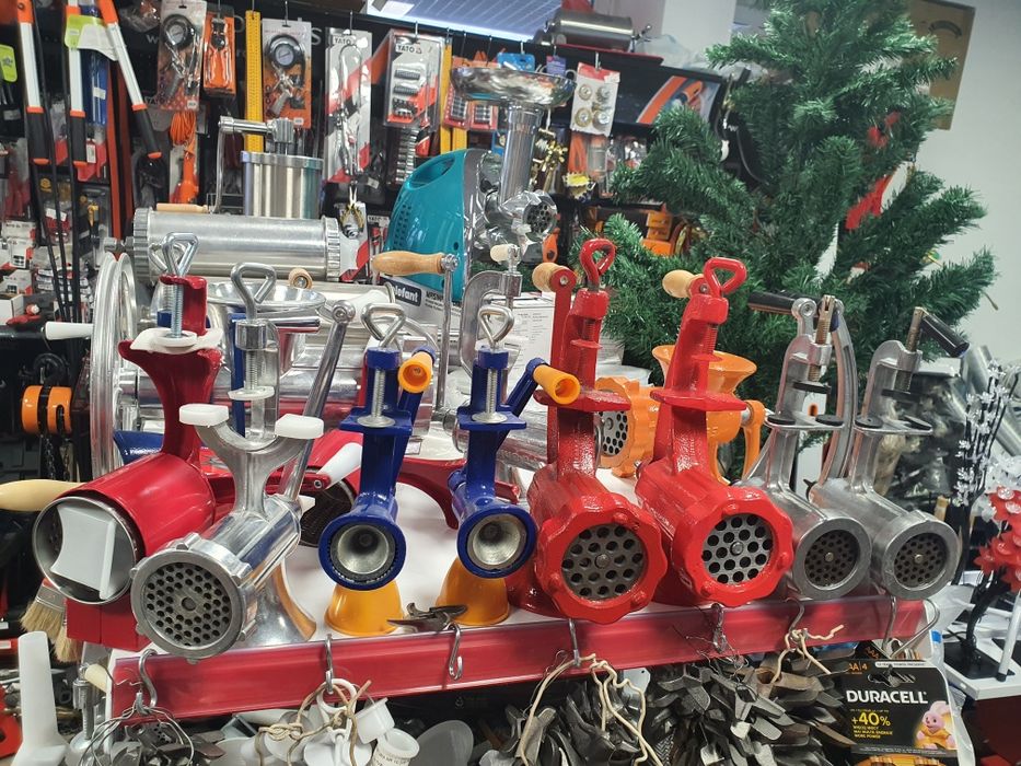 Mașina de tocat, mașină de nucă, mașină de zahăr