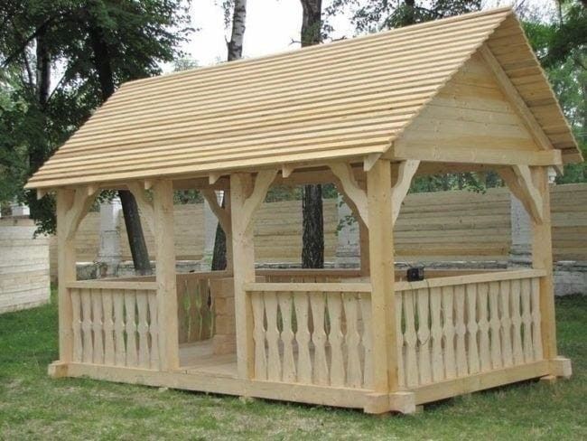 Foisoare rustice din lemn