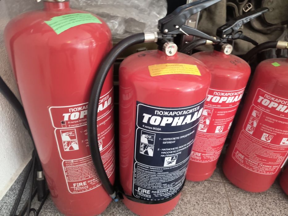 Пожарогасители Торнадо за търговски обекти