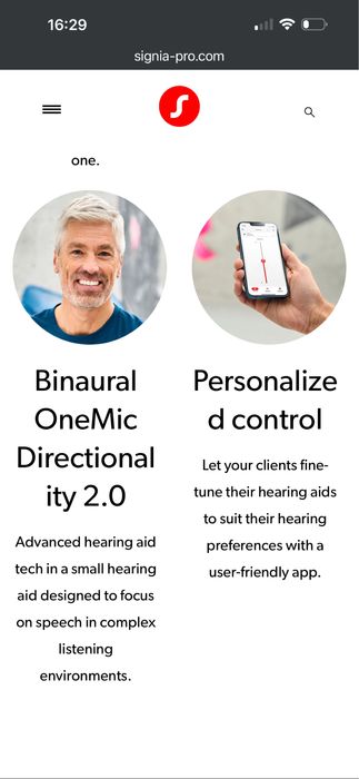 signia C&G 5ix hearing aid