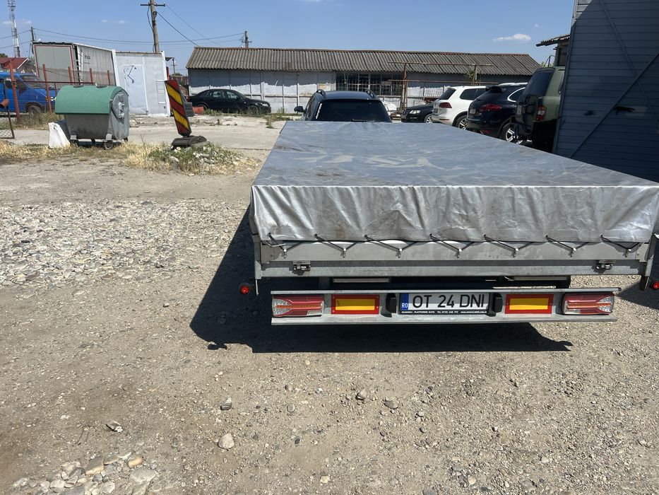 Remorca /platforma 2 axe syriusz