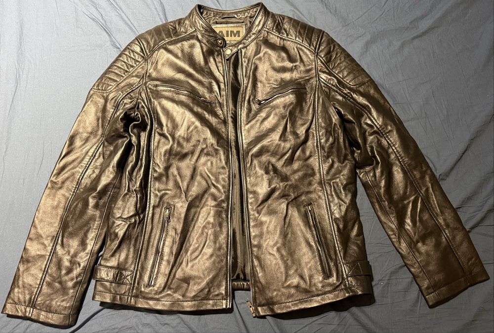 Ново кожено яке от естествена кожа