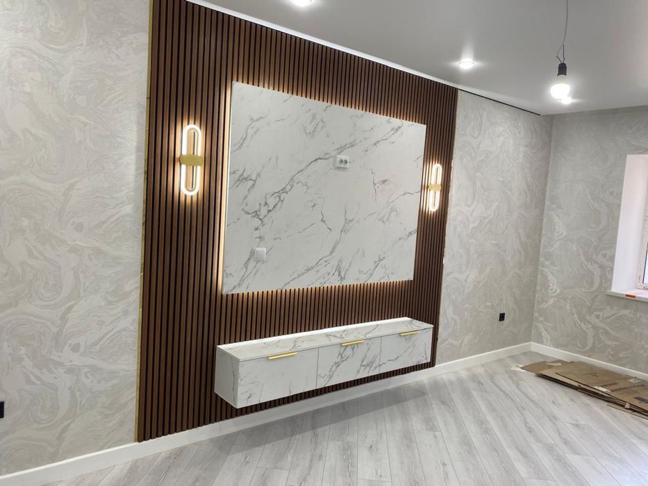 Обои Бамбук Кафель