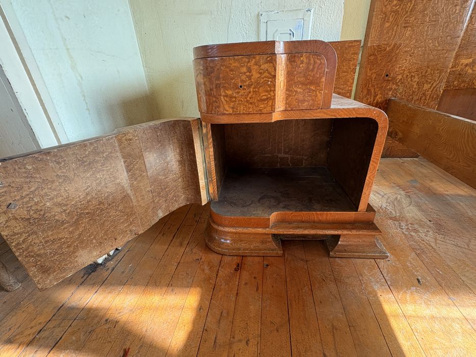 Масивен спален комплект от 5 части