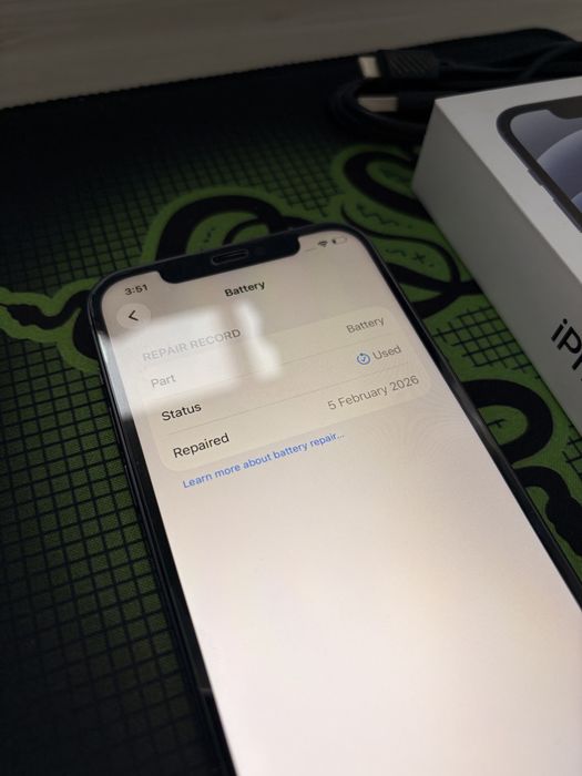 iPhone 12 100% батерия