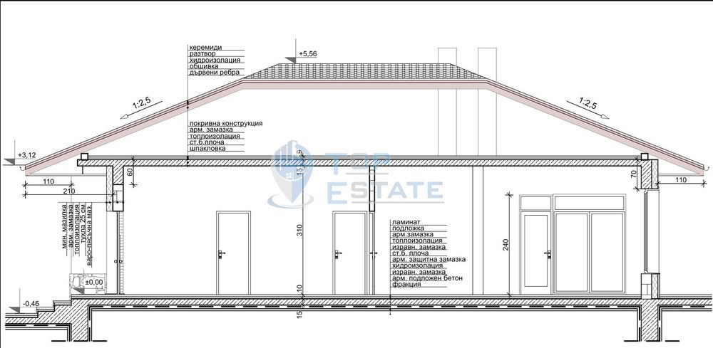 Парцел в регулация в центъра на с. Беляковец със изготвен проект за п