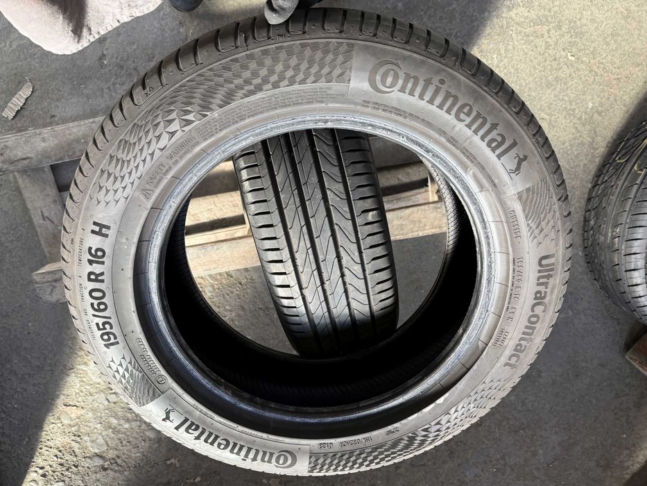 2x Anvelope Vara 195/60 R16 - Continental  Ultra Contact
