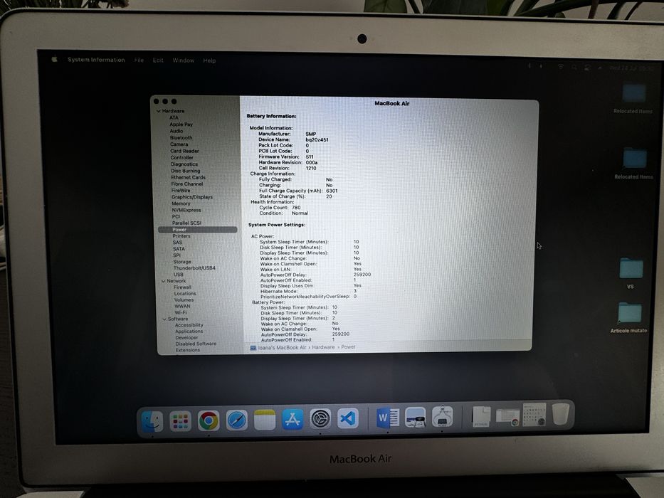 Mac Air 2014 128GB 4G
