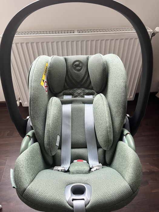Scoica Cybex Cloud T Plus i-size, culoare Leaf green