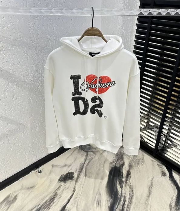 Hanorac Dsquared2 Alb – Mărimea M