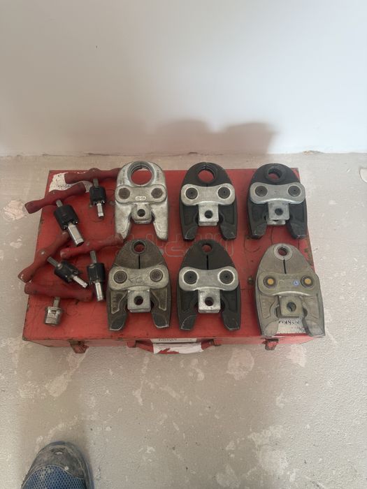 Rems mini 22v Rems mini 14.4v радиална преса и челюсти unippe