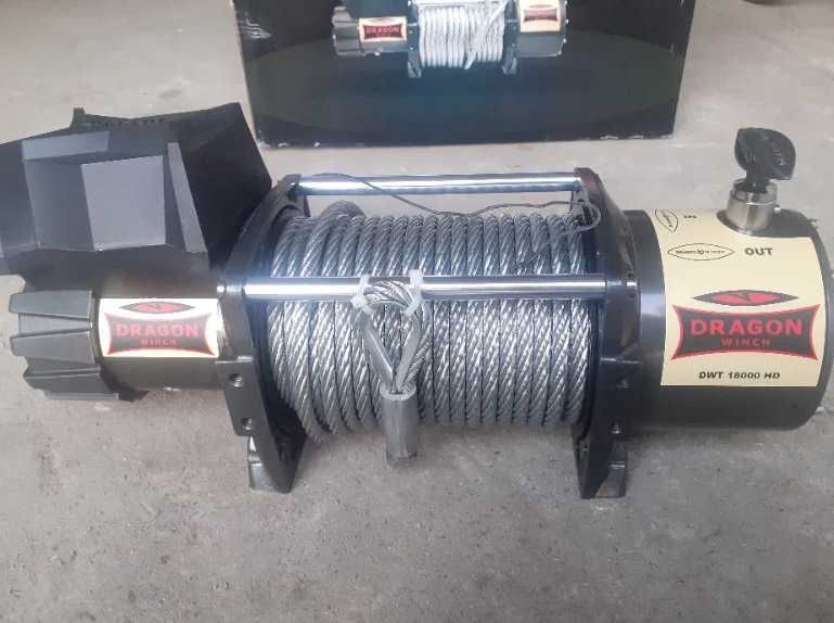 Ofertă Specială – Troliu Auto 12V, 6.2Tone(13500 lbs),Cablu Oțel, NOU!