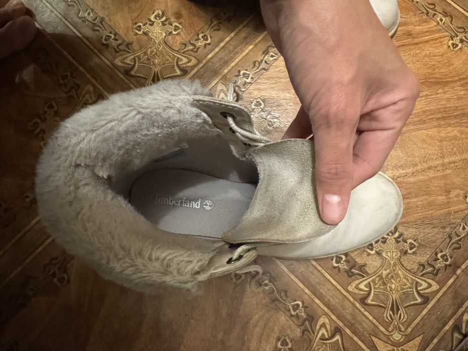 Сапоги Timberland нубук деми