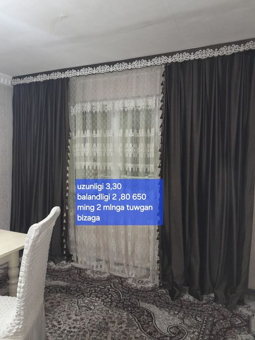Stol stul parda dasturxon sotaman holati yaxshi