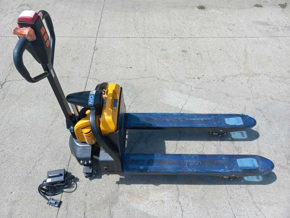 Transpaleta Liza electrica,1500 kg,2 baterie Li,Nou,Garantie