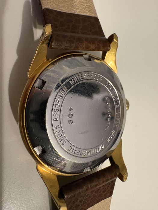 Ceas Mildia automatic elvetian cal.ETA 1256 anii ’60 placat cu aur