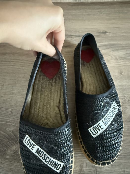 Еспадрили Love Moschino от букле