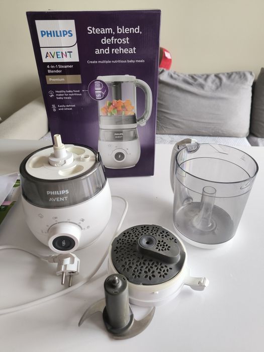 Уред за готвене на пара Philips Avent 4in1