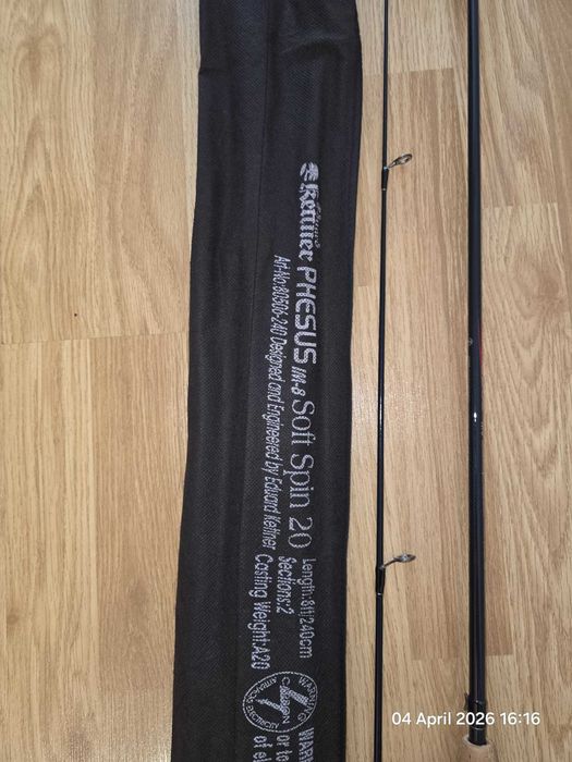 Lanseta spinning KETTNER PHESUS - Soft Spin - 2.4m - CW 20g