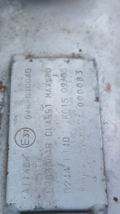 Газова бутилка Lovato и изпарител Mimgas за кола