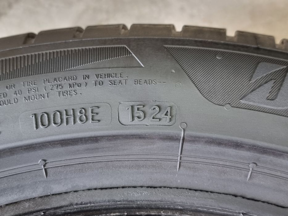 "Dot 24" 215/50/18 Bridgestone 4Броя: 250€ 6.5мм