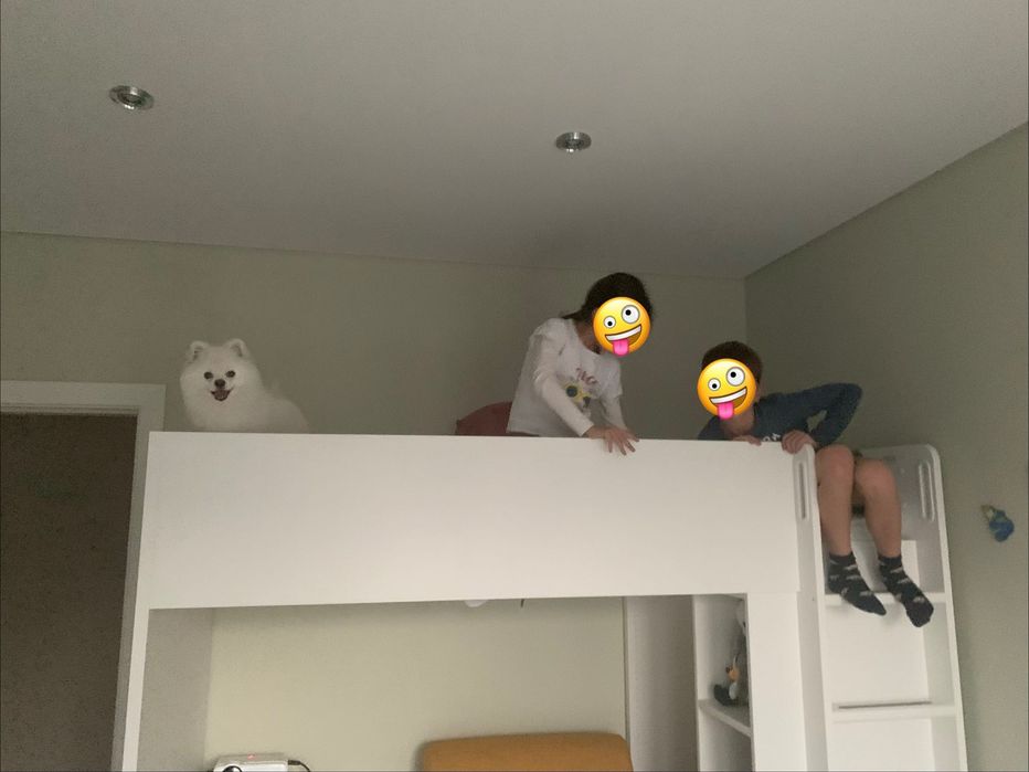 Двуетажно детско легло